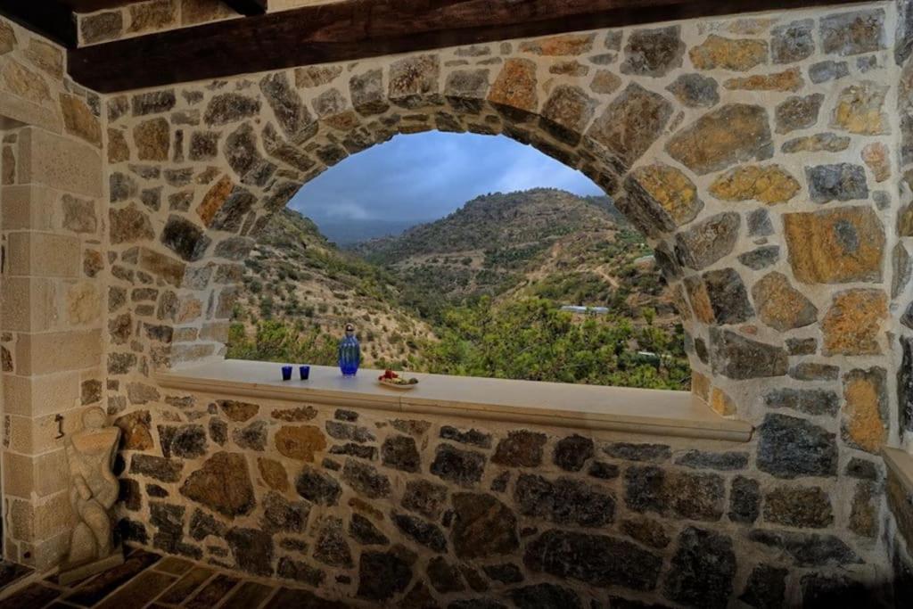 Stone House With Sea View Villa Achlia Dış mekan fotoğraf
