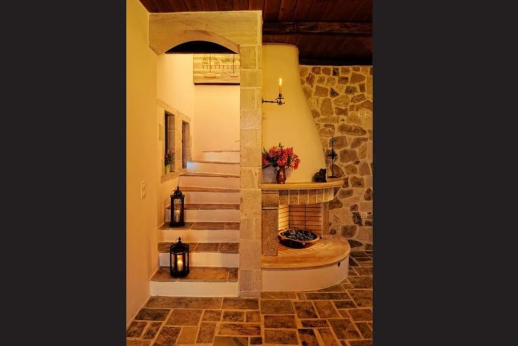 Stone House With Sea View Villa Achlia Dış mekan fotoğraf